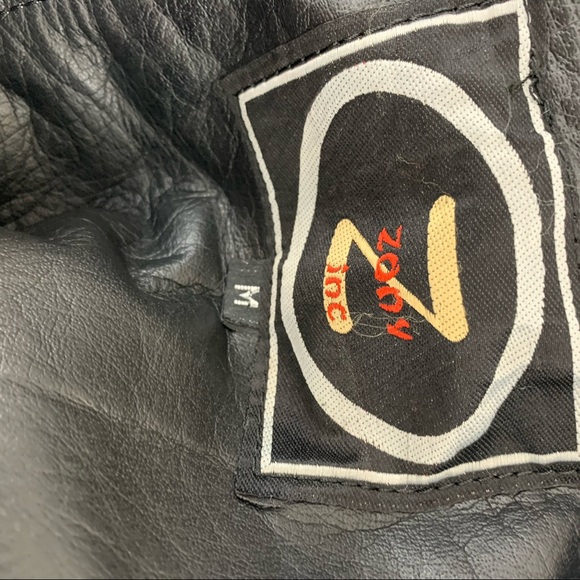 Zony Inc Black Leather Chaps - Picture 14 of 16